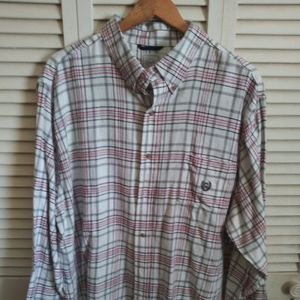 Ralph lauren chaps flannel button-down shirt